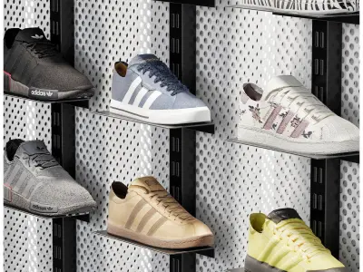 sports shoe store 3D model