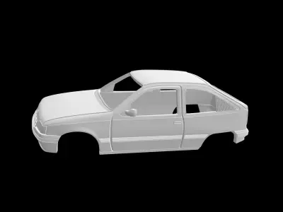 Opel Kadett E 3D print model