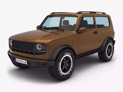 Off Road Car v 1 3D model