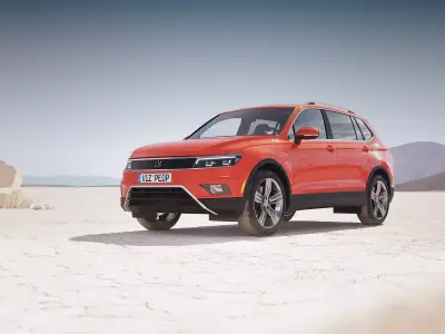 Sport SUV unbranded 3D model