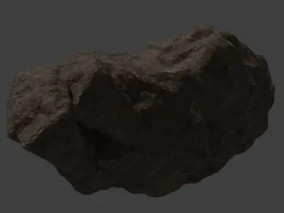 Lowpoly Rock Free low-poly 3D model