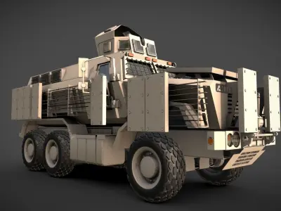 Caiman MRAP 3D model