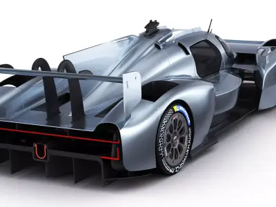 Toyota GR LH2 Racing Concept 2025 3D model