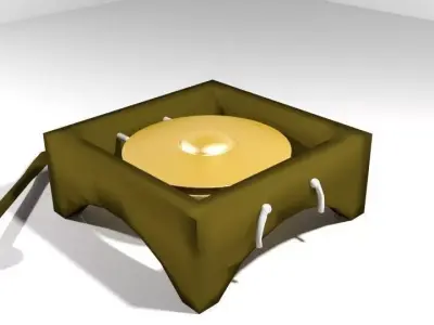 Musical Instrument Canang 3D model