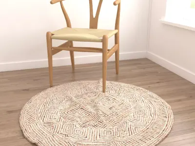 Rugs No 1045 Low-poly 3D model