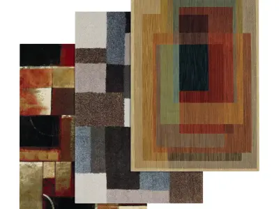 Rug Set 1724 3D model