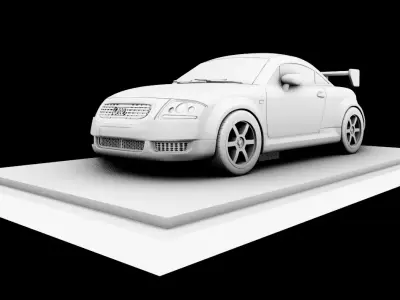 Project for AUDI TT resin printing 3D print model