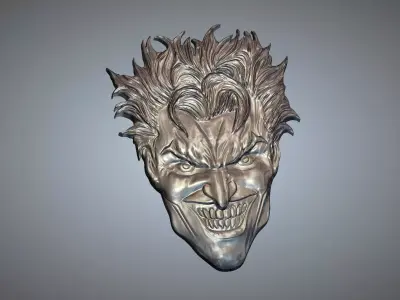 JOKER FACE 3D print model