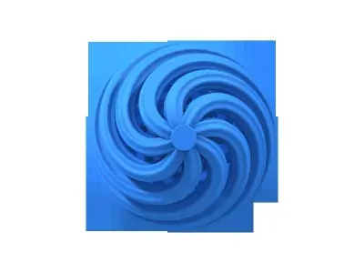 Vortex Egg Egg 3D print model