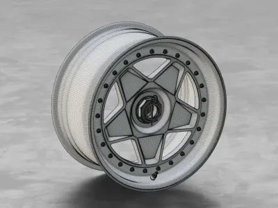 Speedline SL364 F40 Wheel 3D Model 3D model