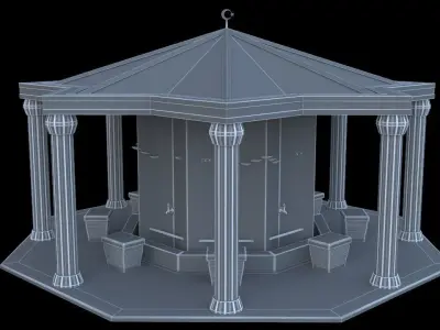 FOUNTAIN - SHADIRVAN - 02 3D model