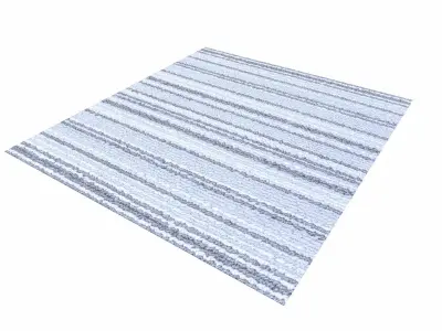 Fabric Textured Carpet Lowpoly Low-poly 3D model purchase