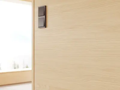 Whitewood veneer texture 3D model