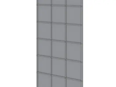 Wall Mirror Finestra by Kare Design 3D model