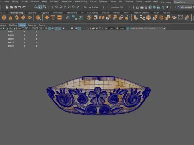 Alabaster Decorative Bowl  3D model