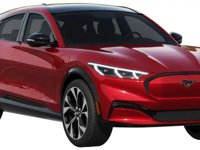 Mustang MACH-E 2021 3D model