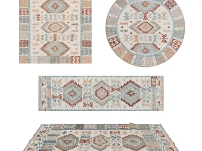 Rugs No 952 Low-poly 3D model