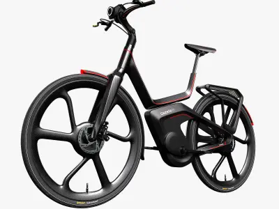  E-Bike Gazelle 3D model