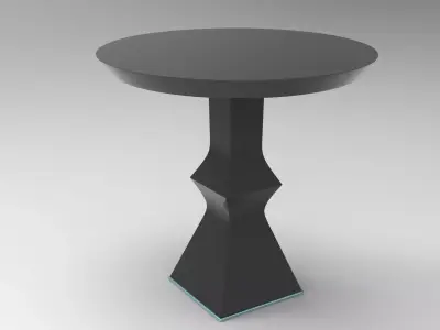 Gloe Side Table Low-poly 3D model
