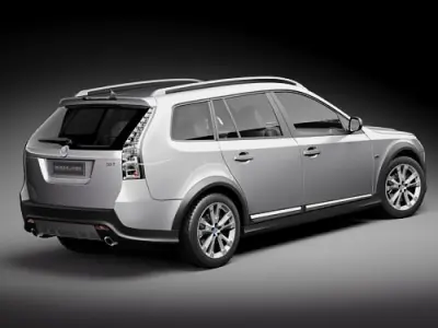 Saab 9-3x 2010 3D model