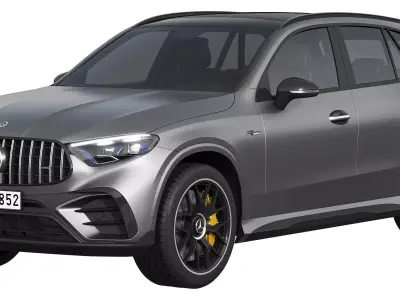 Mercedes-Benz GLC63 S AMG E Performance 2023 3D model