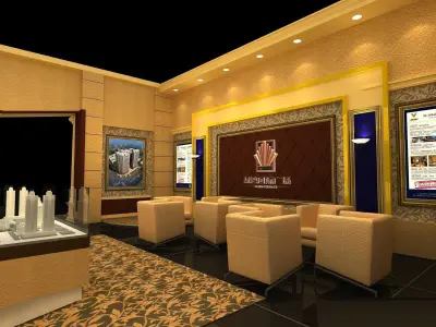 Exhibition - Area - 11X11-3DMAX2009-017 3D model