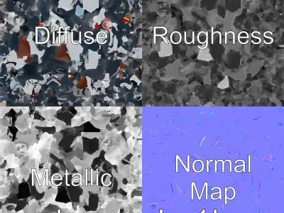 Trombia Guardian Scooter Aerodynamic Design Low-poly 3D model