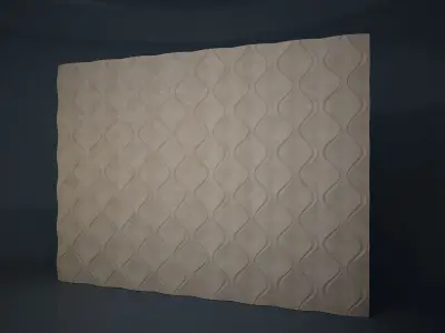 02 PAVERS PATTERN WALL 3D model