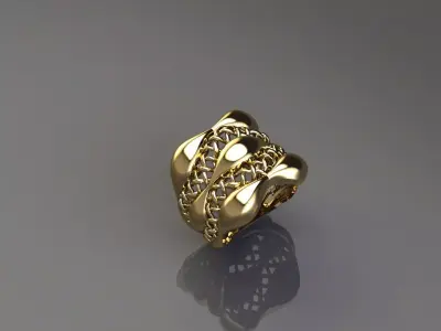 Women Plain Ring 3DM STL Models Womens Ring 3dmodels 3D 3D print model