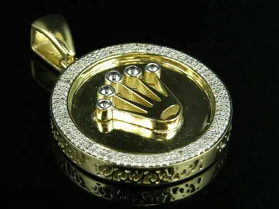 Hip Hop Rolex Pendant  3D print model