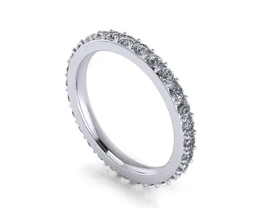 Wedding Ring V2 3D print model