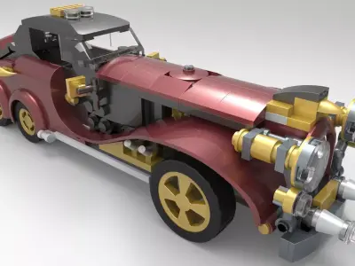 THE PENGUI  ARCTIC ROLLER 3D model