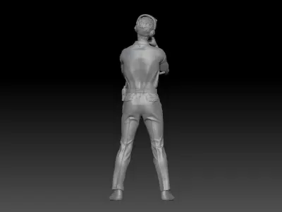 formula one TEAM PIT STOP HEAD COACH TV CONTROL ROOM 2 3D print model