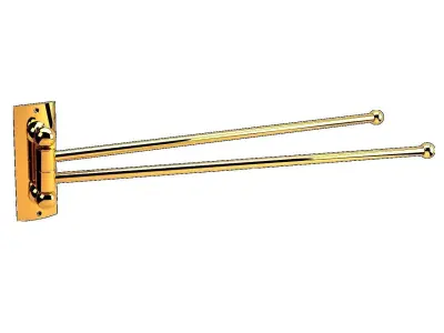 Ribbed Lotus Towel Moving Double 3D model