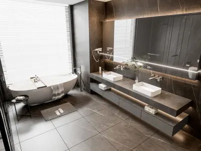 Bathroom 88 3D model