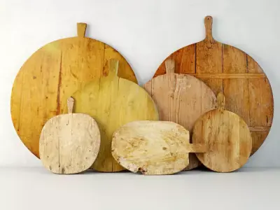 Antique Cutting Boards 2 3D model