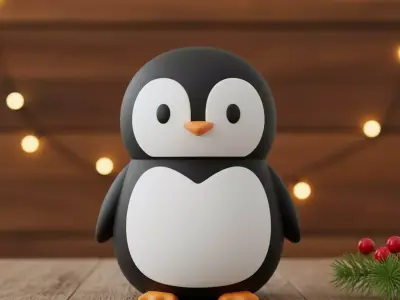 Pinguino 3D print model