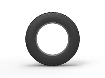 Offroad tire 137 Scale 1 to 25 3D print model