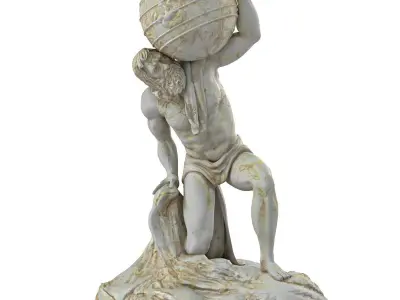 Atlant Sculpture 3D model