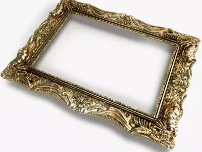 Carverd Picture Frame 3D model