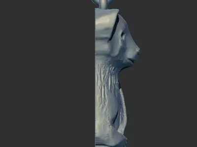 Racoon Pendant 59624 3D print model