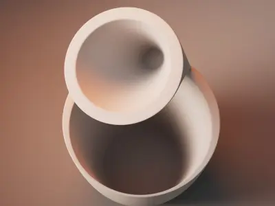 Nefertiti queen plant pot 3D print model