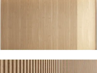 Wood panels set4 3D model