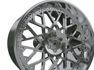 ASANTI AF890 WHEEL  3D print model