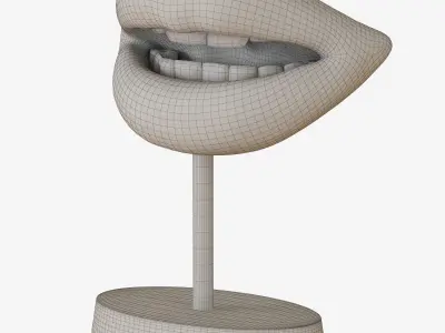 Figurine Lips 3D model