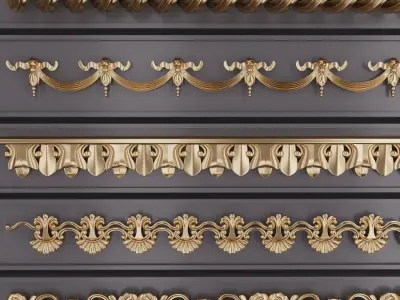 Trim Ornament 127 3D model