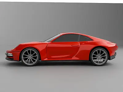 Generic sportscar  3D model