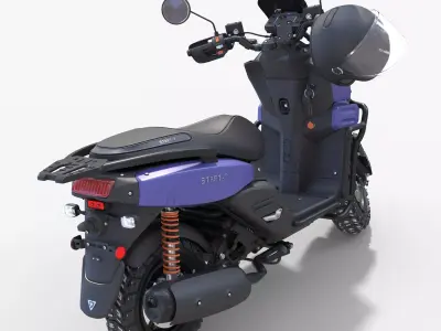 Scooter 3D model