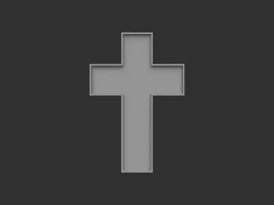 cross  Free 3D print model