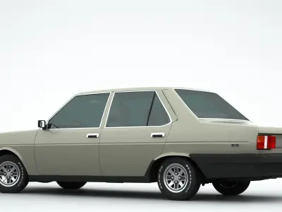 Fiat 131 1981 3D model